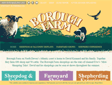Tablet Screenshot of boroughfarm.co.uk